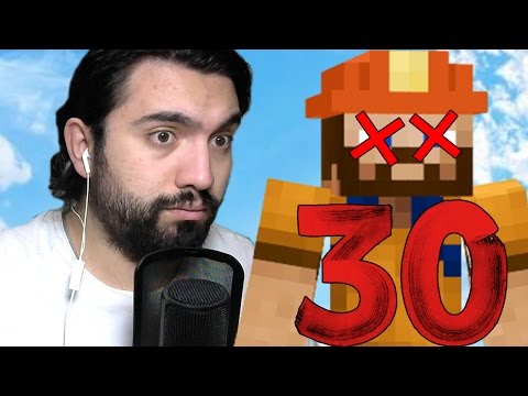 30 FARKLI ŞEKİLDE KENDİNİ ÖLDÜRMEK | Minecraft