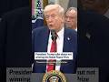 President Trump Talks About Not Winning The Nobel Peace Prize