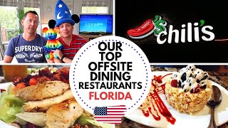 TOP 15 ORLANDO CHAIN RESTAURANT DINING REVIEW | FLORIDA DISNEY WORLD VLOG