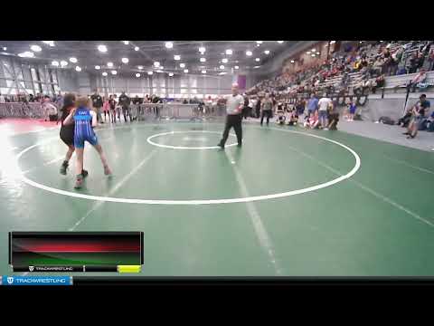 65-70 Lbs Cons. Round 1 - Timi Coles, Canada Vs Jaslynn Flores, Warriors Of Christ WOC 0687