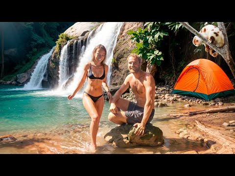 Camping In The Jungle & Living From The Ocean
