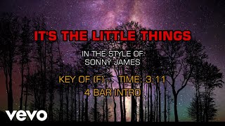 Sonny James - It's The Little Things (Karaoke)