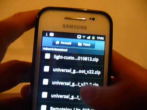 comment debloquer galaxy ace