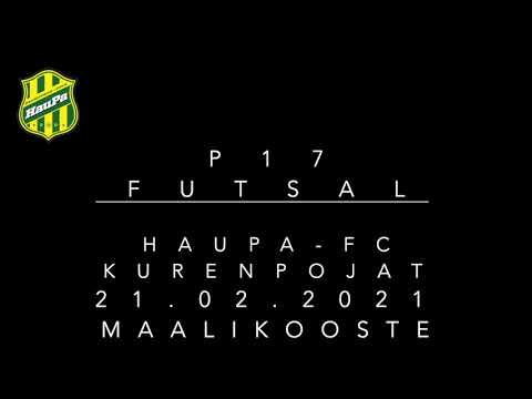 P17 Futsal-Liiga HauPa - FC Kurenpojat (11-5) 210221 Maalikooste