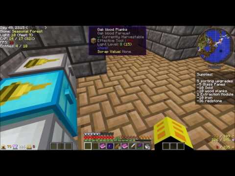 Minecraft: Modded Survival S3E5: Refined Relocation