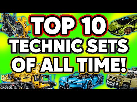 Top 10 Largest LEGO Technic Sets of ALL TIME!