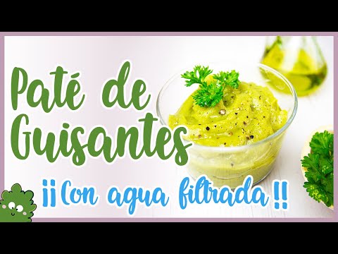 Paté de guisantes FRESCOS | Veganeando