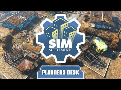 Sim Settlements Tutorial - City Planners Desk