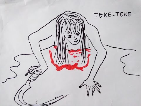 Asal usul misteri HANTU TEKE TEKE. cerita gambar cerita 