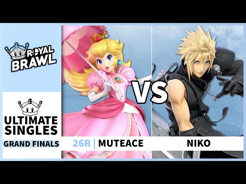 Royal Brawl 2023 - 26R | Muteace (Peach) Vs Niko (Cloud) Singles Grand Finals
