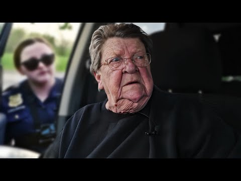 COP PRANK ON ANGRY GRANDMA!