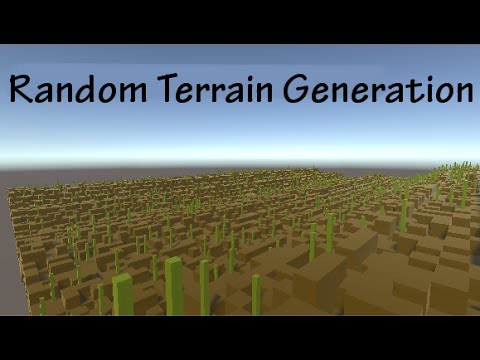 How To - Randomly Generate Terrain (Like Minecraft) in under 100 lines of code!