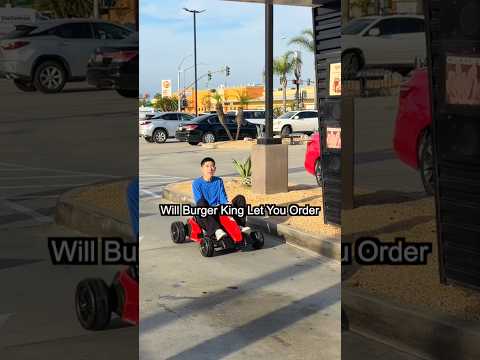 Will Burger King Let You Order In Any Vehicle?