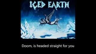 Iced Earth - When The Night Falls (Lyrics)