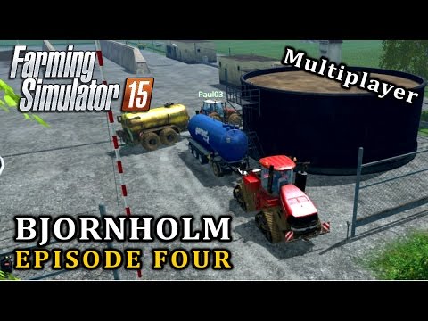 Let's Play Farming Simulator 15 | Multiplayer Bjornholm  #4