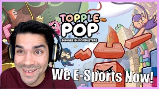 This Puzzle Party Game Is the New Face of eSports [TopplePOP: Bungee Blockbusters] [PAX Online 2020]