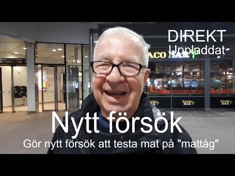 2019-02-28 MATTÅG - Nytt försök att åka "mattåget"