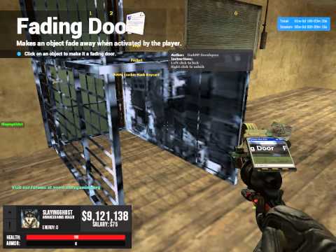 How to build a gunshop in gmod