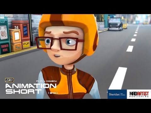 CGI 3D Animated Short Film "CROSS" Cute & Funny Animation by Sheridan College