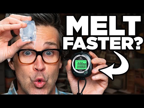 Melting Ice Cubes Using Our Bodies