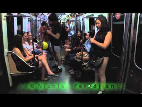 No pants in Buenos Aires! (segundo video)