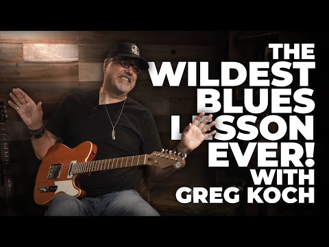 The Wildest Blues Lesson Ever!  From Greasy Hendrix Licks To Twisted Turn Arounds With Greg Koch