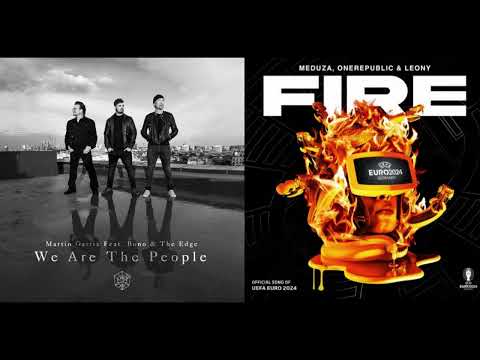 Martin Garrix vs. Meduza - We Are The People x Fire (UEFA Euro 2020 & 2024 Songs Mashup)