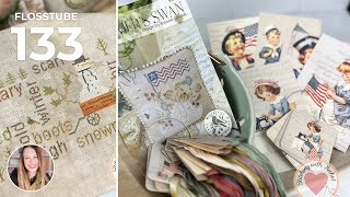 Flosstube 133 | Finished Cross Stitch, WIPS, New Quilt Project & Needlework Market Pre Order