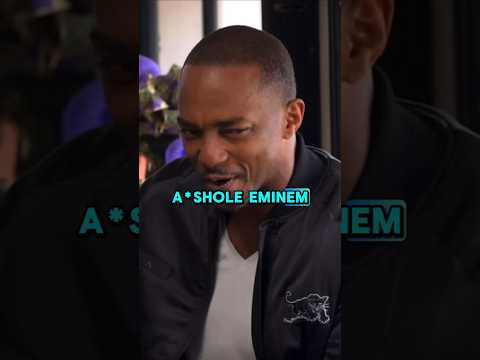 Eminem Went OFF-SCRIPT In 8-Mile?? 😱🎤 #fyp #shorts #eminem #8mile #interview #anthonymackie #rap