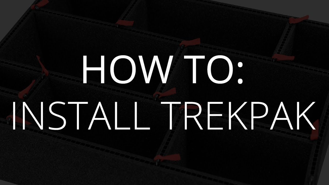 TrekPak Custom Insert for Pelican 1650 Cases