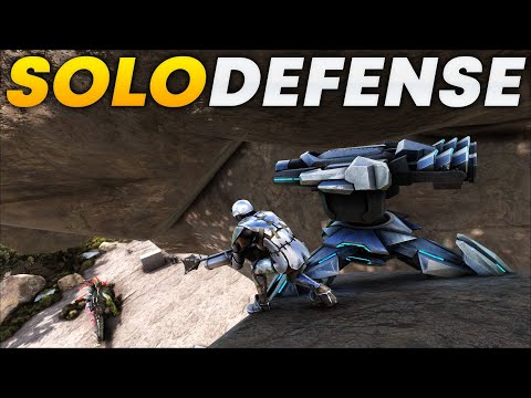 SOLO Defending My Broken Rathole Against Cheaters - ARK