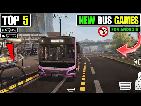 Top 5 New Bus simulator games for android 2026 || New Bus games || SIMULATOR SUVANKAR 