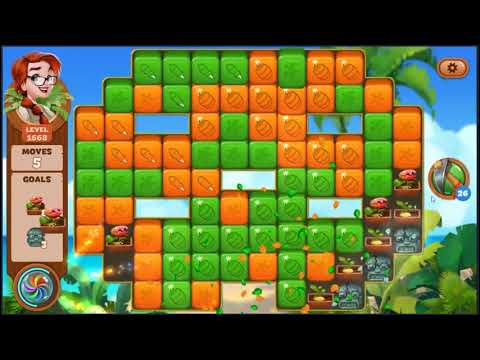 Lost Island Blast Adventure Level 1668 - NO BOOSTERS 🏝️ | SKILLGAMING ✔️