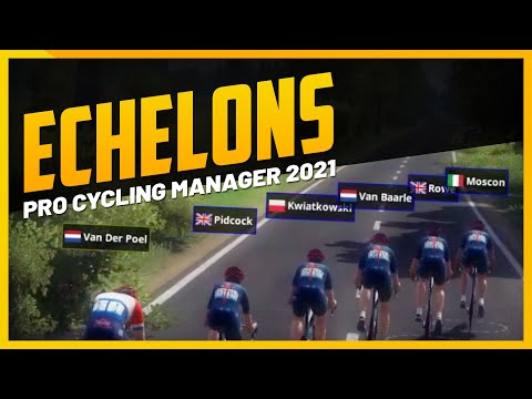 GANNA DESTROYS THE PELOTON! - Pro Cycling Manager 2021 / Echelons Gameplay