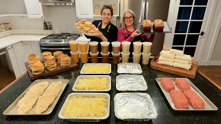 High Protein Breakfast, Lunch, Dinner, and Snack Freezer Meals! Cook Once and Eat For Two Months!