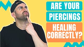 Is your piercing healing right? Check for these signs! 😬
