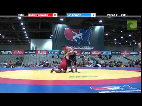 C Division 76KG - Andrew Mandell vs. Don Garriott