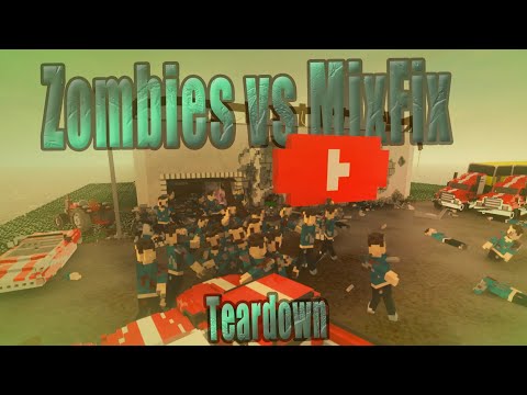 I took refuge in the YouTube office from Zombies ! in (Teardown)