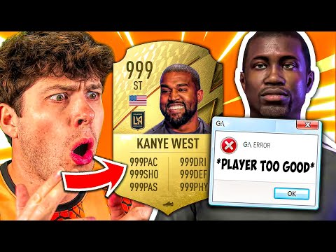 I Cheated in FIFA... and made this INSANE player! 😂
