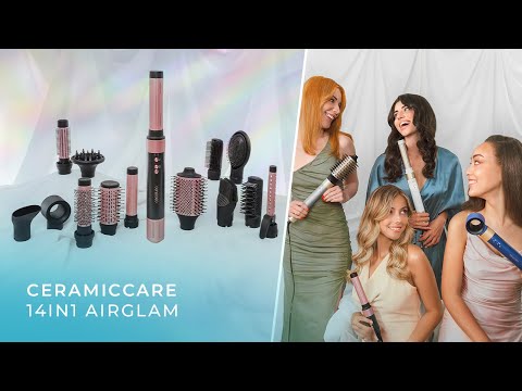 Стайлер Cecotec Bamba CeramicCare 14in1 AirGlam Black (CCTC-00251)