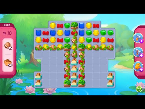 Homescapes Level 9688 No Boosters Gameplay