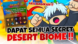 I GOT ALL THE SECRET BRAINROTS from THE DESERT BIOME!! Plants vs Brainrots