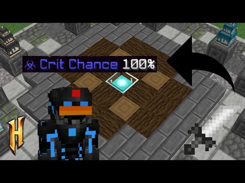 How to EASILY get 100% crit chance | Hypixel Skyblock