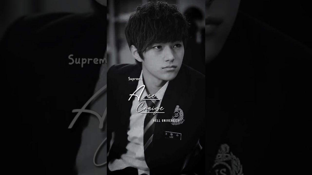 Our forever Supremo Ace Craige 🖤  #myungsoo #helluniversity #wattpad #acecraige #supremo #story