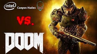 Doom(2016) - Test Footage - Intel Canyon Hades NUC