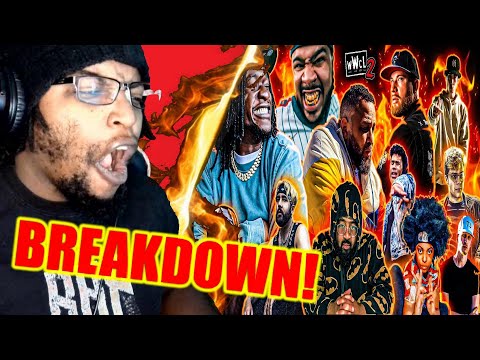 WorldWide Cypher 2 - Scru Face Jean, DaddyPhatSnaps, Rustage, Ty Wild, Dan Bull + / DB Breakdown