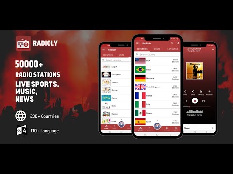 FM Radio: AM, FM, Local Radio Video