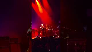 Ian Astbury of The Cult gets a MAGA hat from a fan #MAGA