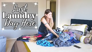 LAST LAUNDRY DAY IN THIS HOUSE // CLEANING MOTIVATION // CLEANING MOM