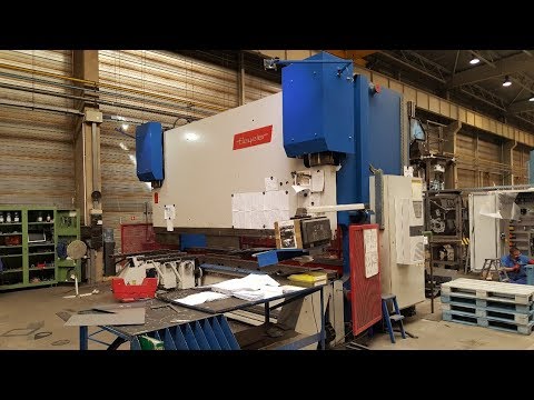 Prensa plegadora hidráulica CNC BEYELER PR 10 500/5100 1999